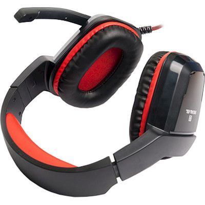 Навушники REAL-EL GDX-7550 Black/Red 89548 фото