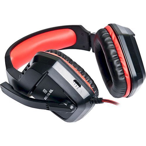 Навушники REAL-EL GDX-7550 Black/Red 89548 фото