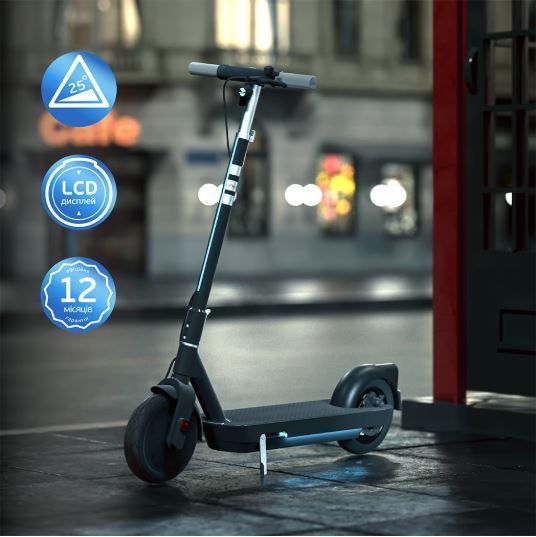 Електросамокат OKAI ES30-NEON PRO Black 57355 фото