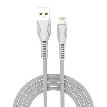 Кабель ColorWay USB - Apple Lightning (line-drawing) 2.4А 1м 22745 фото