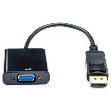 Перехідник Atcom DisplayPort (male) &mdash; VGA (female) 10 см (16851) 33925 фото