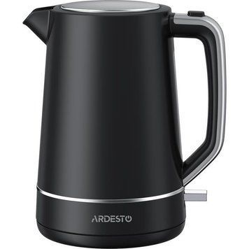 Електрочайник Ardesto 1.7л, Otter, пластик, чорний матовий EKL-450B 153784 фото