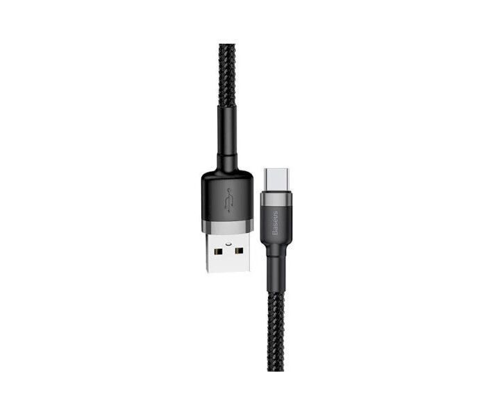 Кабель Baseus Cafule Cable USB for Micro 1.5A 2.0 м Grey/Black (CAMKLF-CG1) 43723 фото