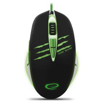Миша Esperanza MX301 Rex USB Black/Green (EGM301) 60076 фото