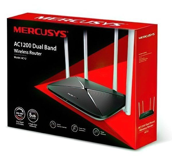 Маршрутизатор Mercusys AC12 70951 фото