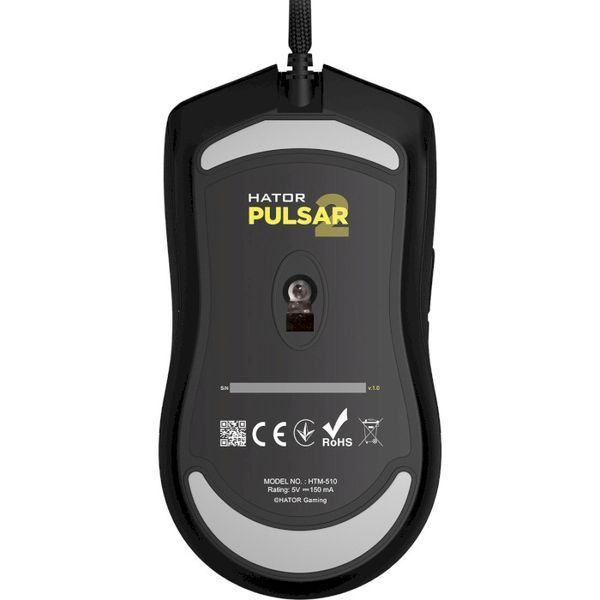 Миша ігрова Hator HTM-510 Pulsar 2 Black 48462 фото