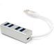 USB-хаб Frime 4-х портовий 3.0 Silver (FH-30520) 140987 фото 2
