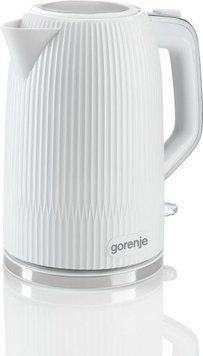 Електрочайник Gorenje 1.7л, Strix-контроль, білий матовий K17DPW 154271 фото