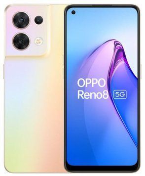 Смартфон Oppo Reno 8 5G 8/256GB Shimmer Gold STH0015903 фото
