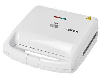 Мультимейкер бутербродниця Rotex RSM220-W (3 в 1) 43660 фото