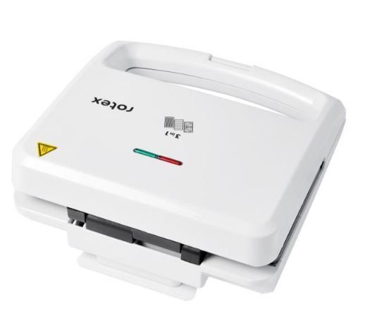 Мультимейкер бутербродниця Rotex RSM220-W (3 в 1) 43660 фото