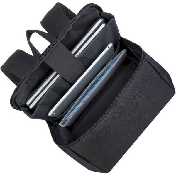 Рюкзак для ноутбука RivaCase Regent 8068 15.6" Black + спортивна пляшка 750 мл (8068 (Black) Bundle) 134992 фото