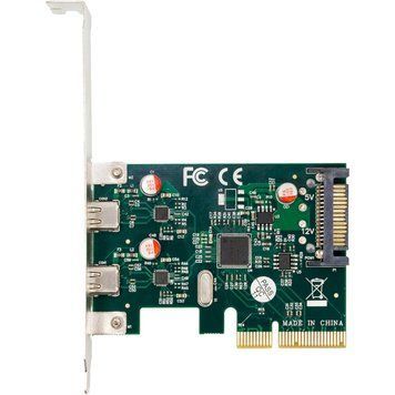 Плата розширення Frime PCI-E to USB3.1 TYPE-C (2 порта) ASM1142 (ECF-PCIEtoUSB010.LP) 33952 фото