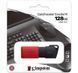 Флешка Kingston DataTraveler Exodia M 128 ГБ Black/Red (DTXM/128GB) 43930 фото 2