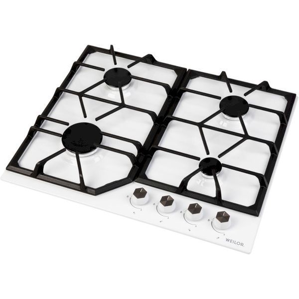 Варильна поверхня газова Weilor GM 604 WH УТ000003043 фото