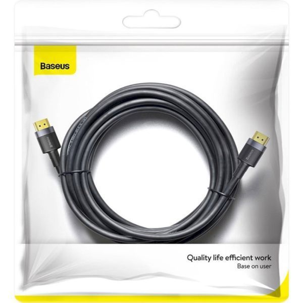 Кабель Baseus Cafule 4K HDMI Male To HDMI Male 5 м (CADKLF-H01) 56703 фото
