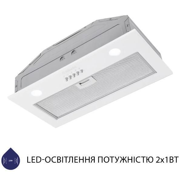 Витяжка вбудована Minola HBI 5262 WH GLASS 700 LED УТ000003065 фото Витяжка вбудована Minola HBI 5262 WH GLASS 700 LED УТ000003065 фото