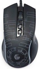 Миша Gembird MUSG-RGB-01 USB Black (MUSG-RGB-01) 126024 фото