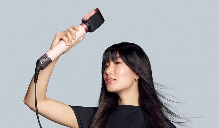 Стайлер Dyson Airwrap Coanda 2x Multi-styler & Dryer Straight to Wavy Ceramic Pink/Rose Gold (598757-01) UA UCRF STH0042178 фото