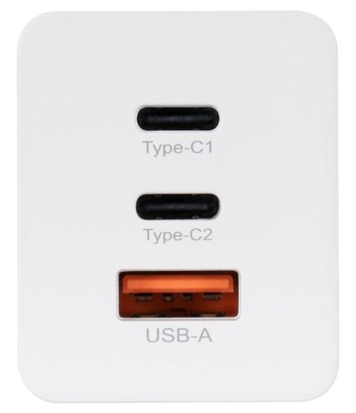 Зарядний пристрій Gelius Nimble GaN 65W GP-HC051 White w/Type-C to Type-C cable (90473) 50028 фото