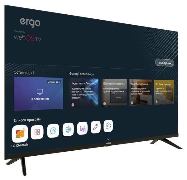 Телевізор Ergo 43WUS9200 (WebOS TV) 47491 фото