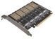 Плата розширення Frime WCH382L (ECF-PCIEtoSSD010) PCI-E-5xM.2 (B Key) 141094 фото 6