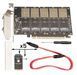 Плата розширення Frime WCH382L (ECF-PCIEtoSSD010) PCI-E-5xM.2 (B Key) 141094 фото 7