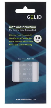 Термопрокладка GELID Solutions GP-Extreme 120x20x3.0 mm (TP-GP05-E) 36910 фото