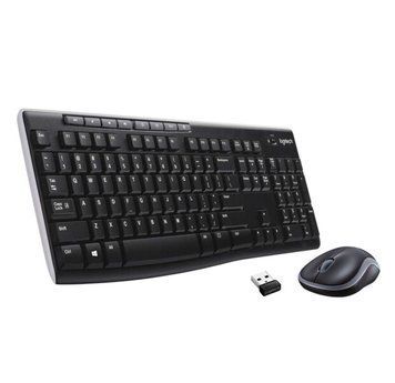 Комплект Logitech Wireless MK270 UA Black (920-004508) 26364 фото
