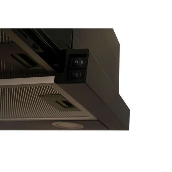 Витяжка телескопічна Ventolux Garda 60 BK (700) LED 47104 фото