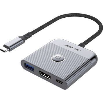 Концентратор FrimeCom USB-C Boyye 3-в-1 (UC-321) 151656 фото