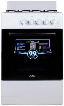 Плита газова Artel OTTIMA 50 G WHITE 41494 фото