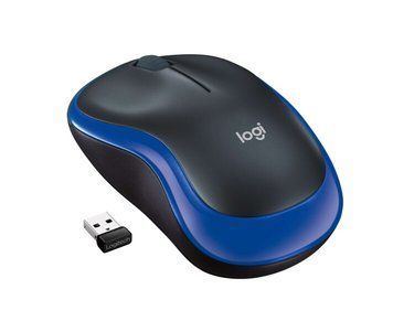 Миша Logitech M185 Blue USB 23550 фото