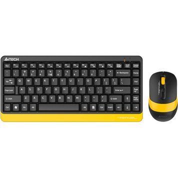Комплект (клавіатура + мишка) A4-Tech FG1110 USB Bumblebee 139289 фото