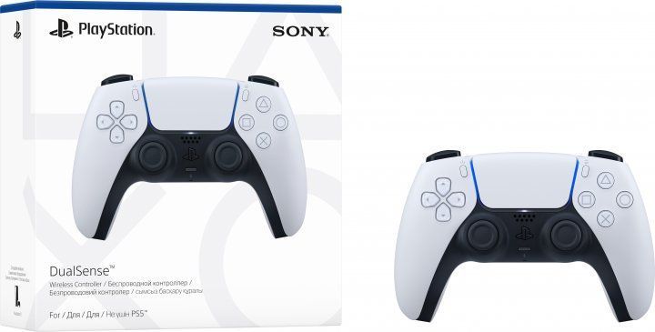 Бездротовий геймпад PlayStation 5 DualSense White 40053 фото