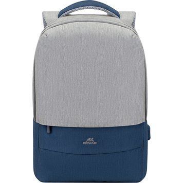 Рюкзак RivaCase 7562 Grey/Dark blue 135010 фото