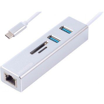 Концентратор Maxxter USB Type-C (NECH-2P-SD-01) 142861 фото