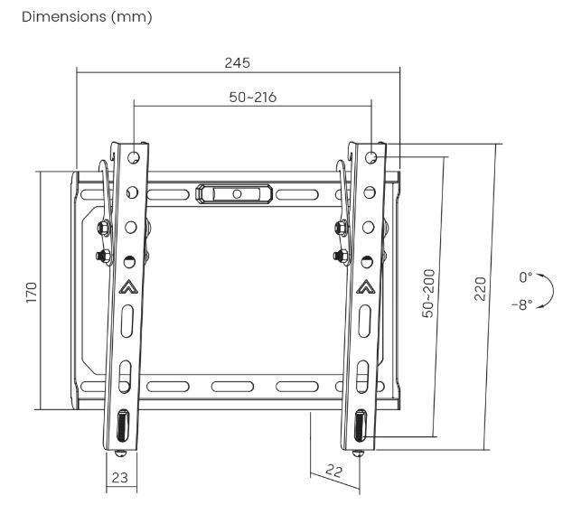 Кронштейн ITech PN2T 23"-42" 55051 фото