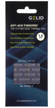 Термопрокладка Gelid Solutions GP-Ultimate 120x20x1.5 mm 2шт (TP-VP04-R-C) 36931 фото
