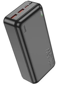 Зовнішній акумулятор (Power Bank) HOCO J101B Astute 30000mAh Black 22.5W 42734 фото