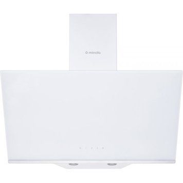 Витяжка Minola HVS 6232 WH/INOX 700 LED (похила) УТ000001577 фото