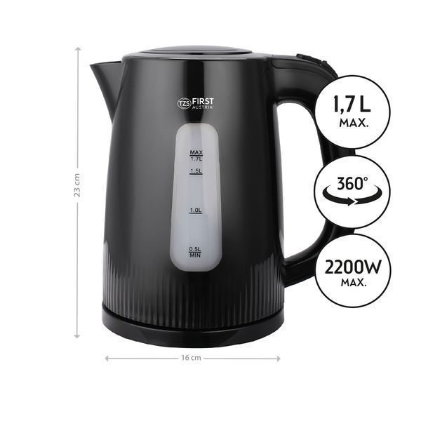 Електрочайник First Austria FA-5417-7-BA 43955 фото