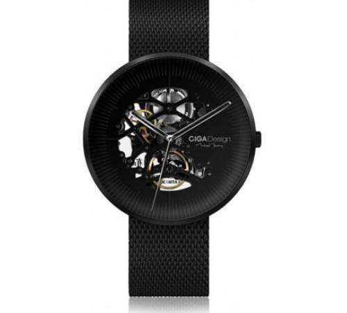 Часы Xiaomi CIGA Mechanical Watch MY Series Black / черные круглые