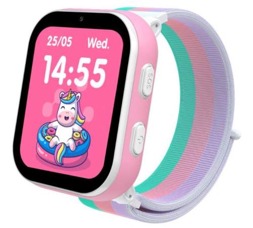 Смарт-годинник Gelius GP-PK008 (Rainbow) з GPS/4G White