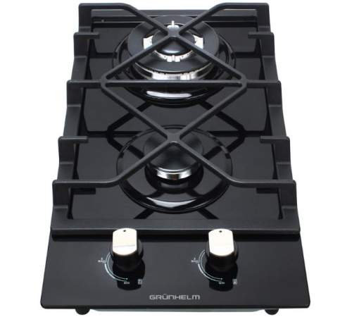 Варильна поверхня газова Grunhelm GHGW 0229 MB WOK (Domino)