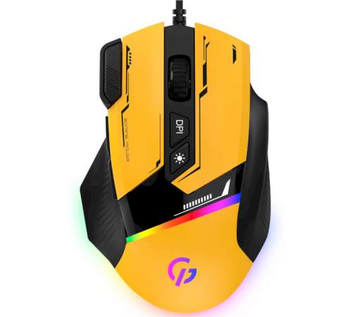 Миша GamePro GM300Y USB Yellow-Black