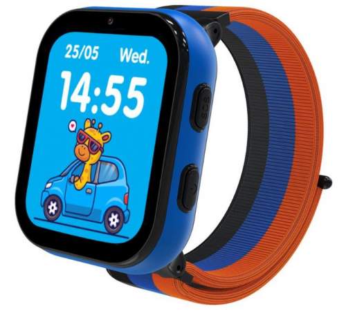 Смарт-годинник Gelius GP-PK008 (Rainbow) з GPS/4G Black