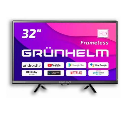 Телевізор Grunhelm 32H500-GA11V (32'', Android TV, HD, T2)