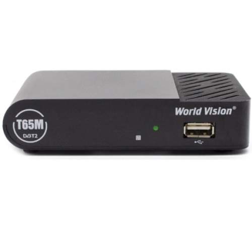 ТВ ресивер DVB-T2 WORLDVISION T65M
