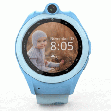 Детские часы-телефон с GPS трекером GOGPS ME K19 Синие
